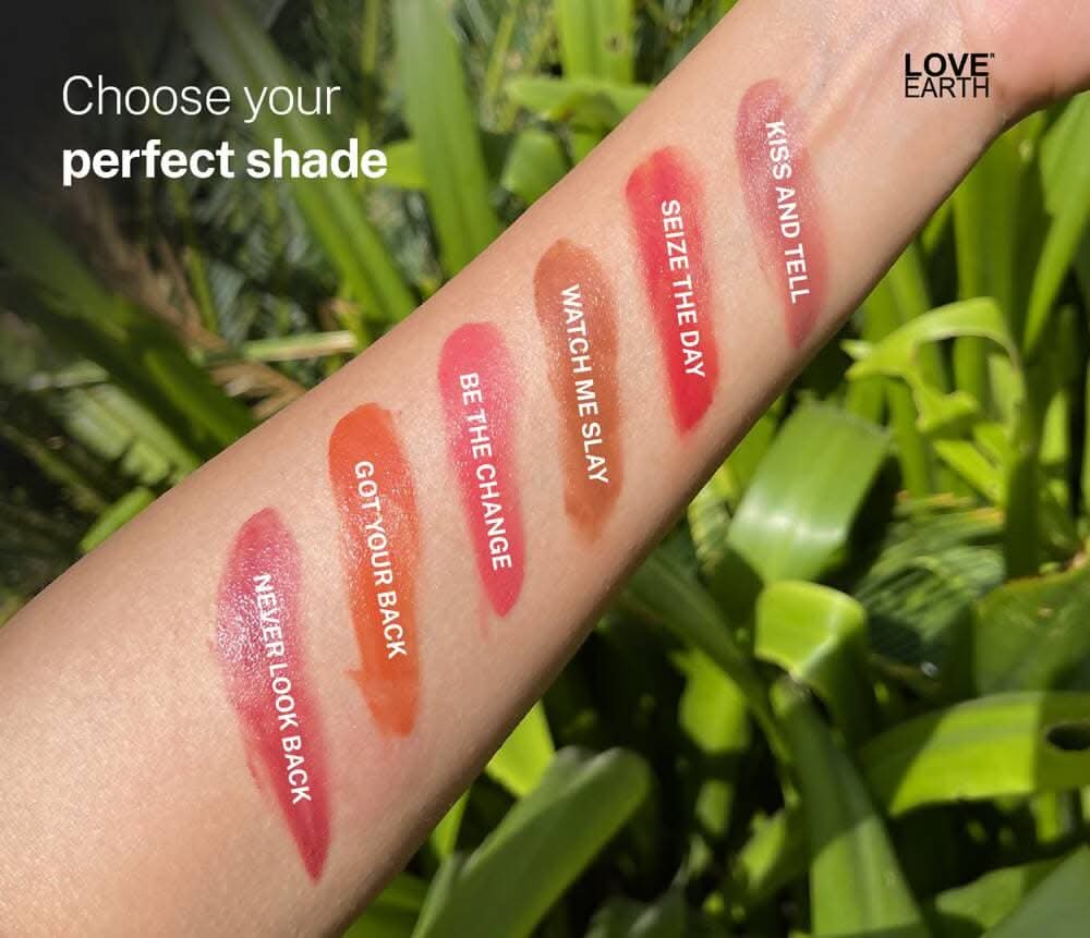 Love Earth Lip Tint & Cheek Tint Multipot-Seize (Raspberry Pink) - HalfPe