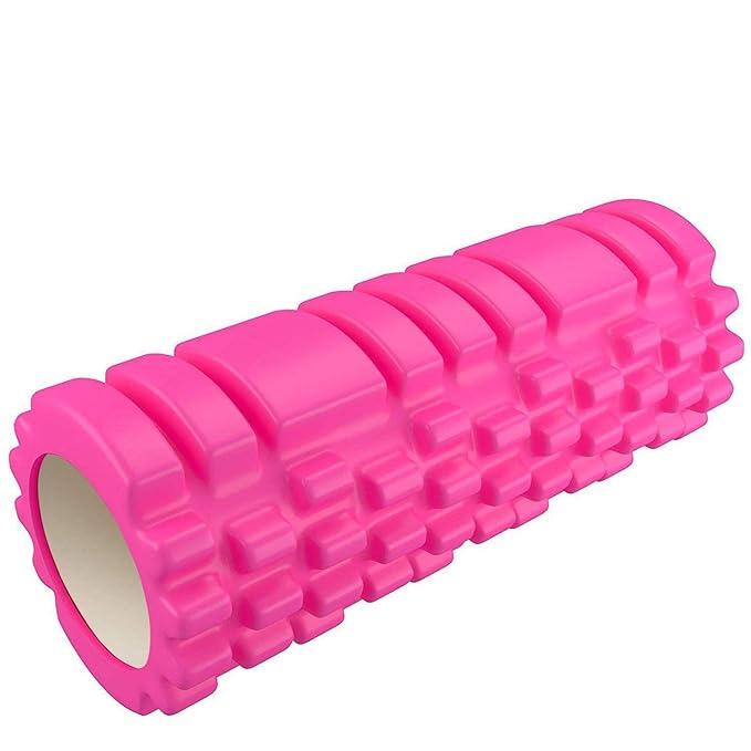 Klapp Physio Trigger Point Yoga Foam Roller 13 Inches (Pink) - halfpeapp