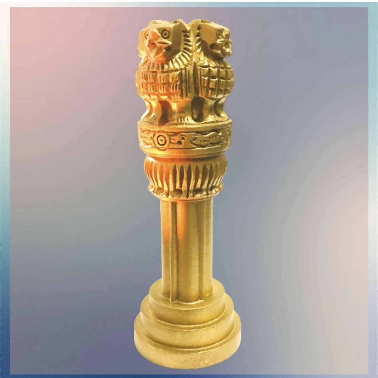 santarms Wooden Ashoka Pillar - HalfPe