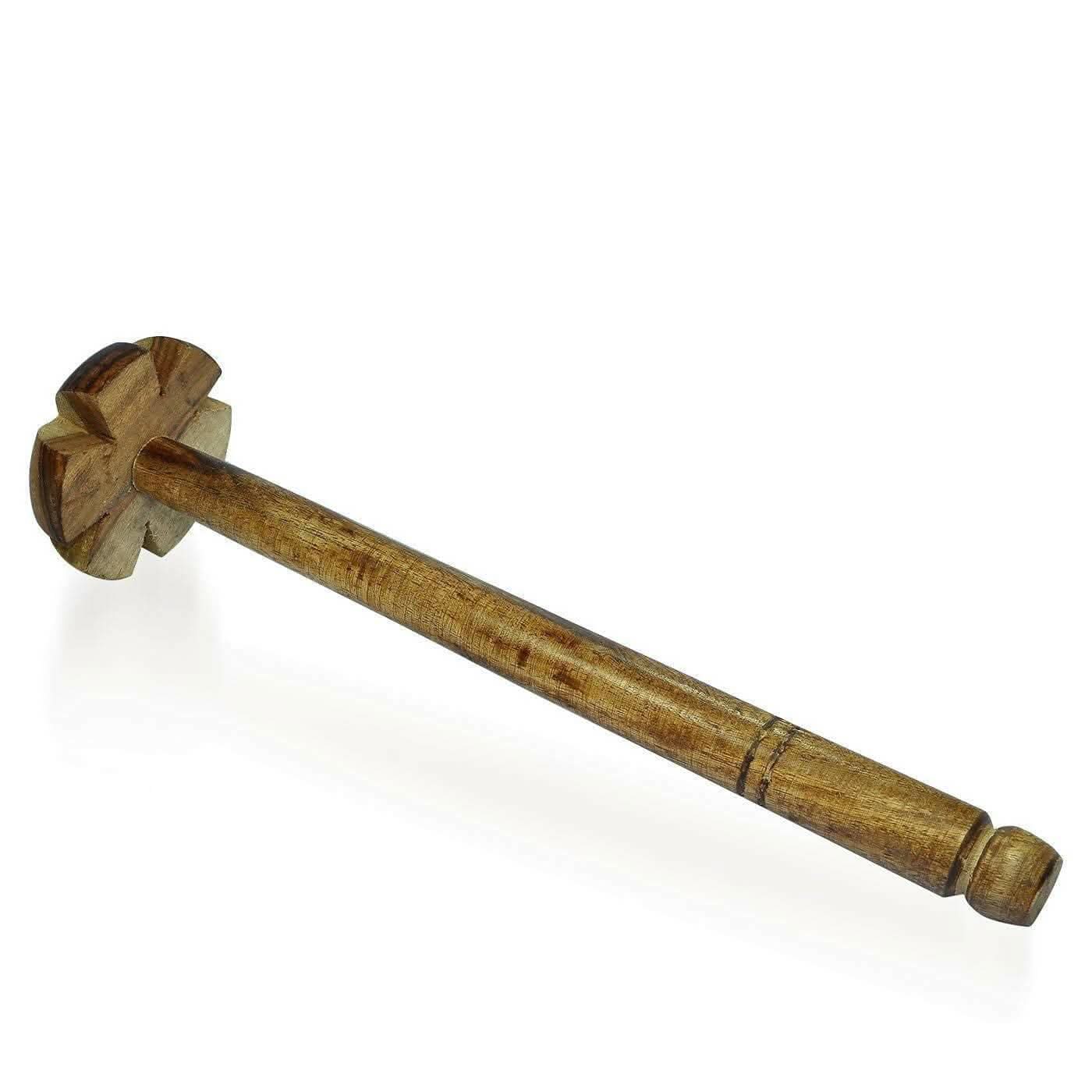 Santarms Wooden Whisk Beater for Lassi Maker - HalfPe
