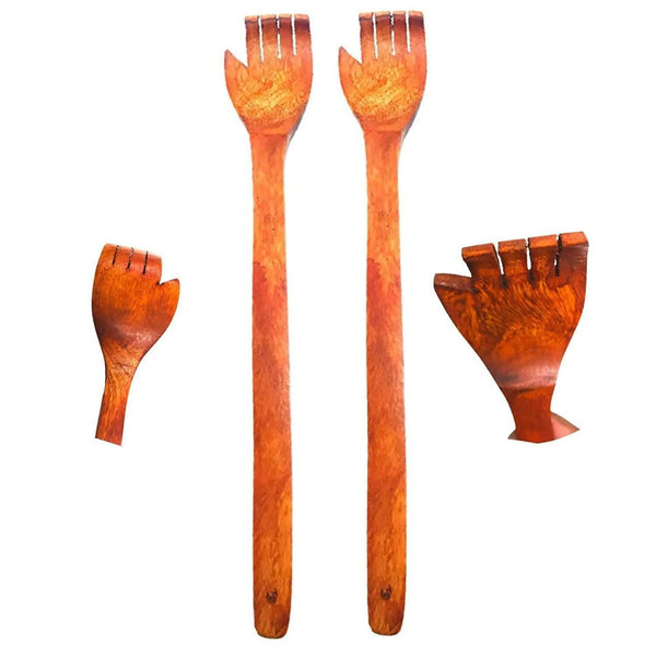 Santarms Wooden Back Scratcher (pack of 2) - HalfPe