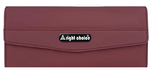 Right choice women hand clutch ( brown) - halfpeapp
