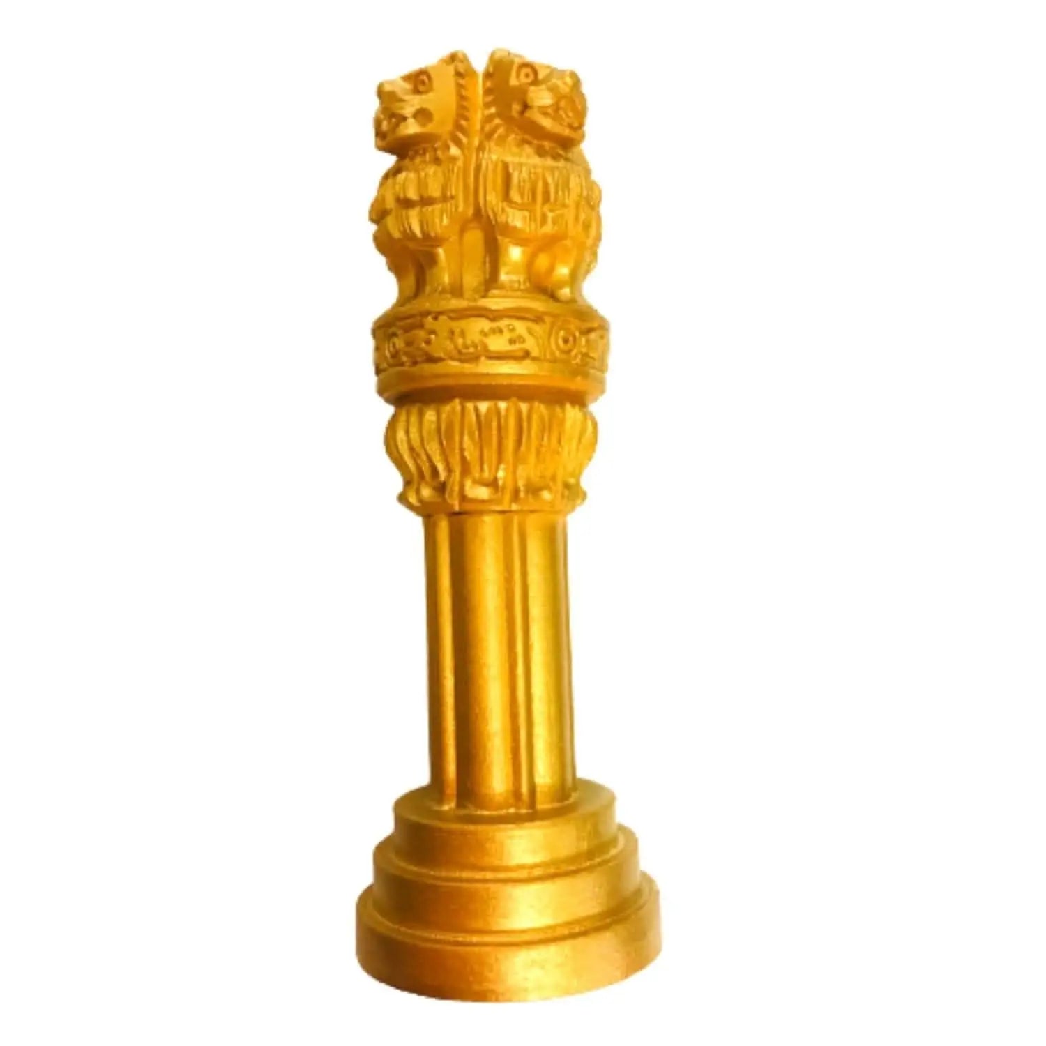 Santarms wooden ashoka stambh - halfpeapp
