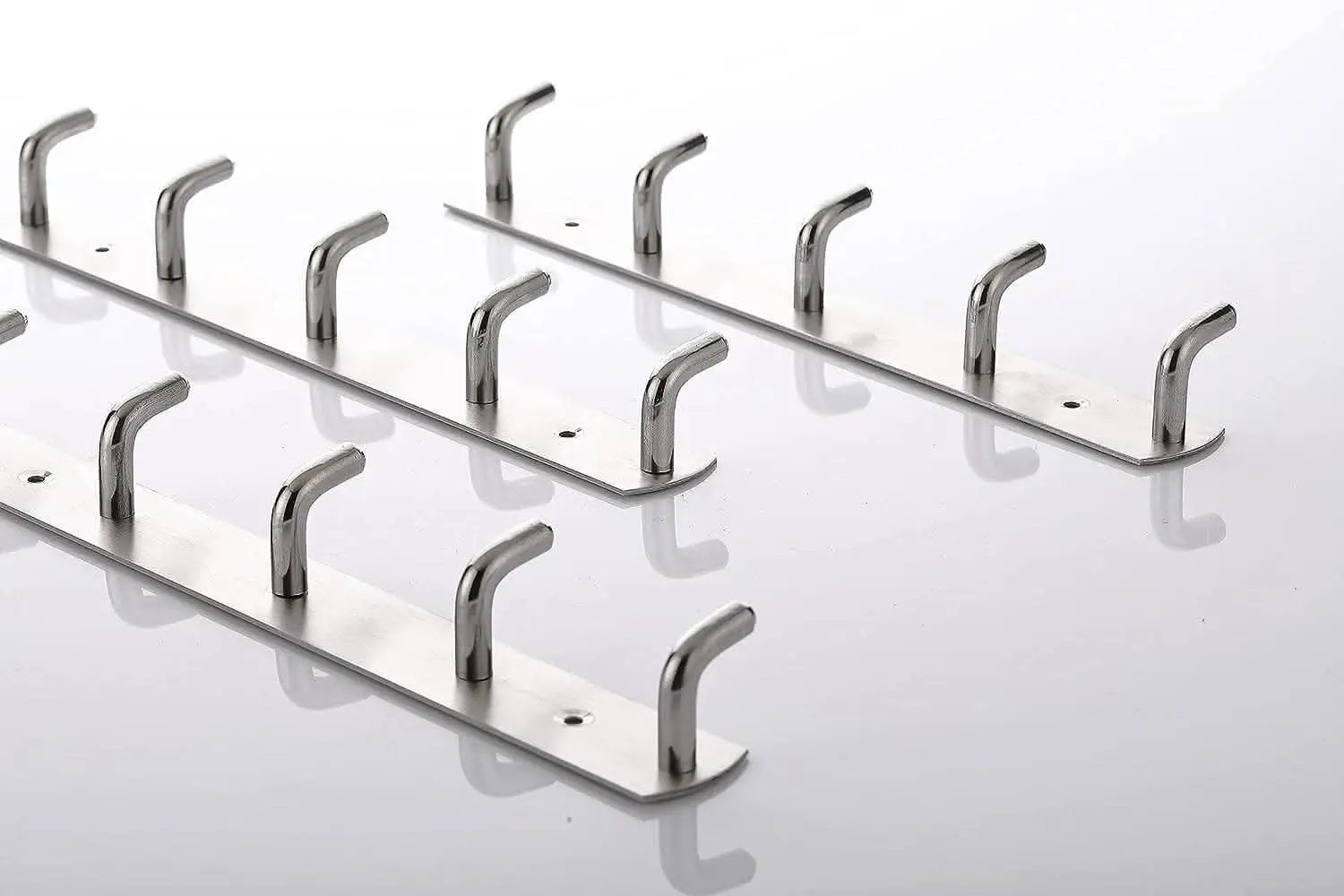 Stainless steel 5 pin cloth door hook hanger (5 piece) - halfpeapp