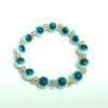 Pinapes Stylish Evil Eye Bracelet (Sky Blue, pack of 2) - HalfPe