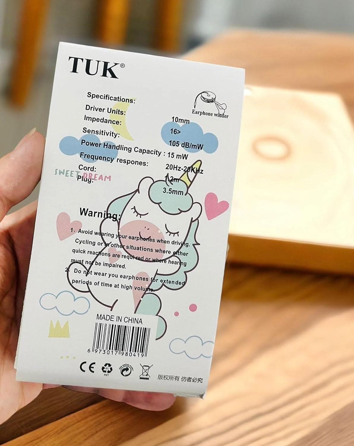 Unicorn theme earphones| LE DELITE - halfpeapp