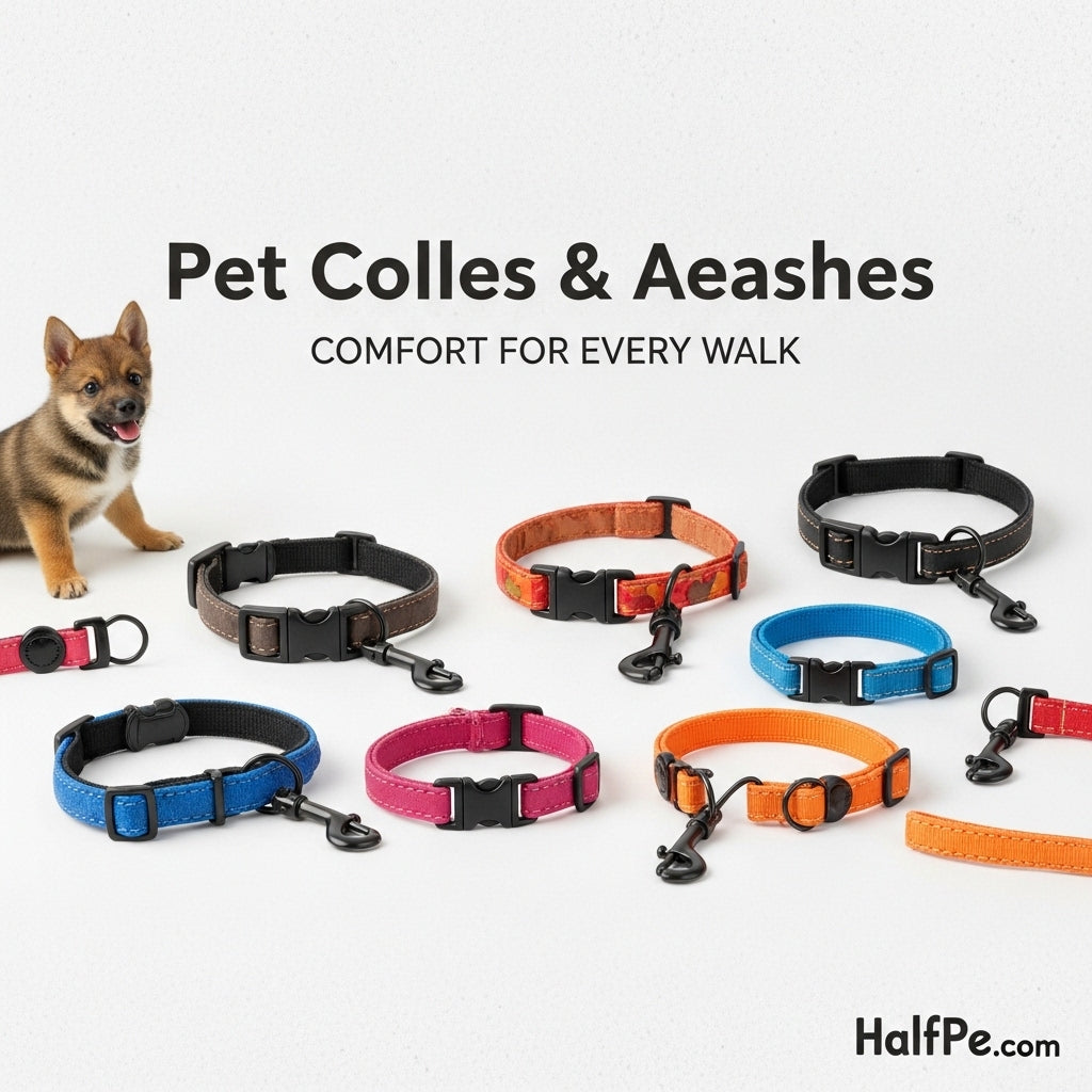 Pet collars and leashes