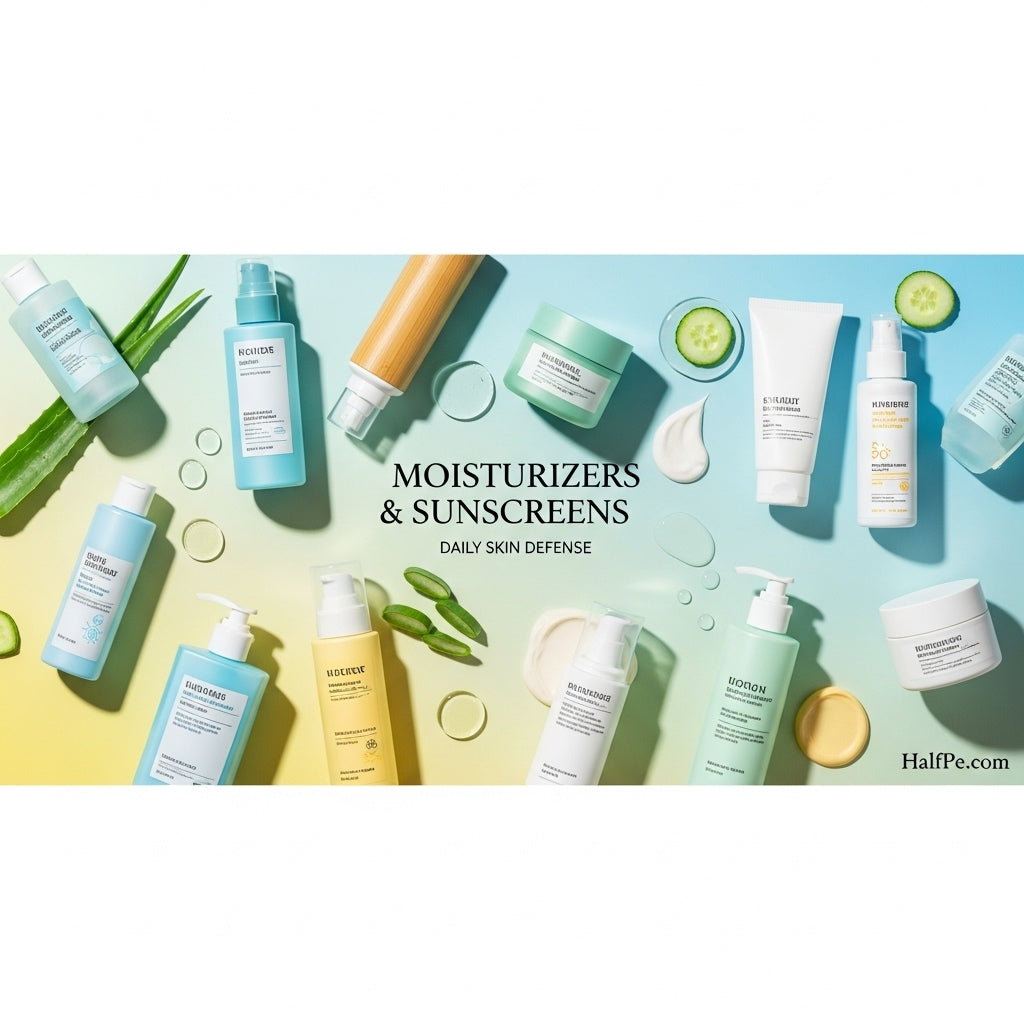 Moisturizers and suncreens