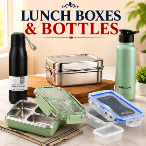 Lunch Boxes & Bottles