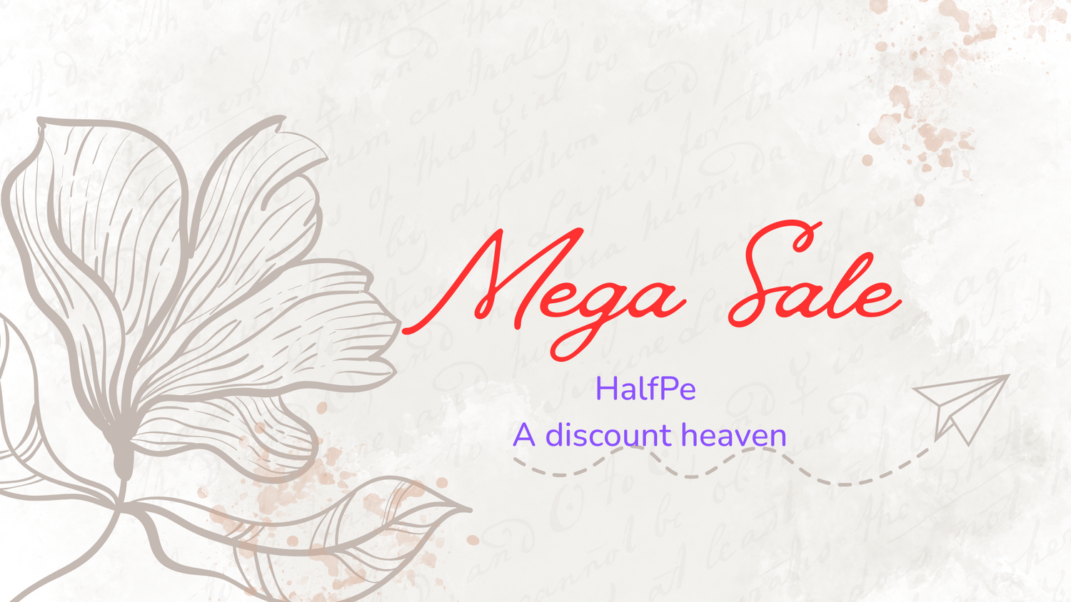 Mega Sale