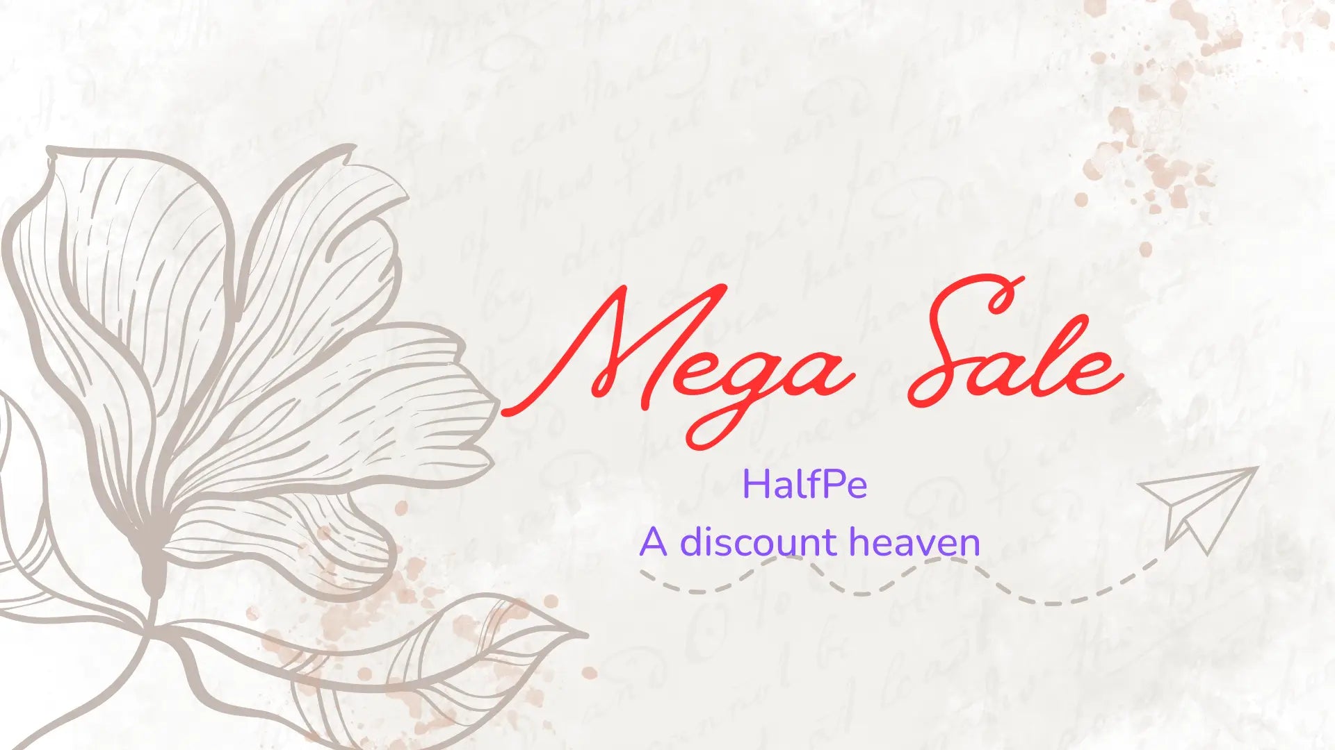 Mega Sale