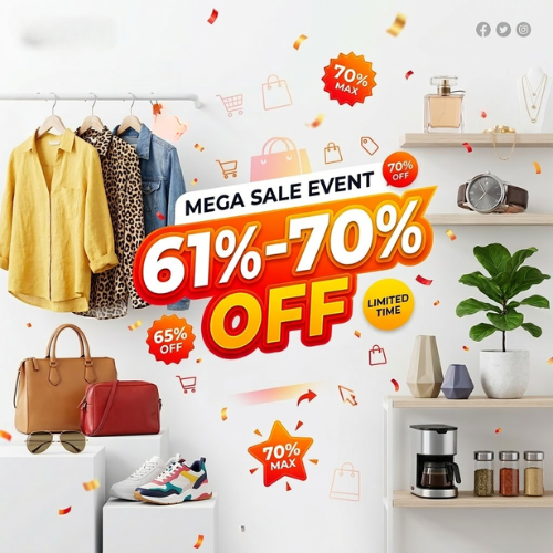 61%-70% Off