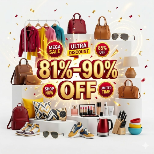 81% - 90% Off
