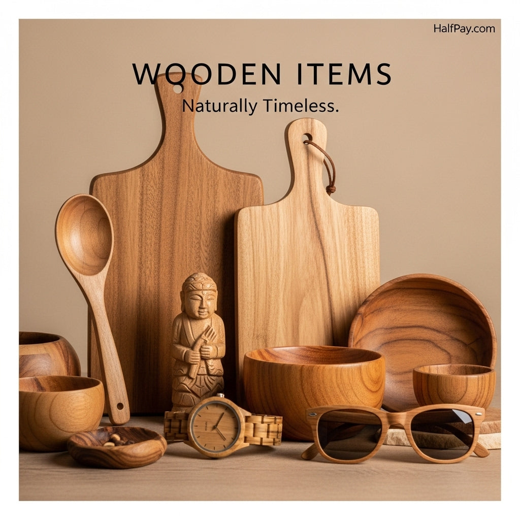 wooden items - OLD