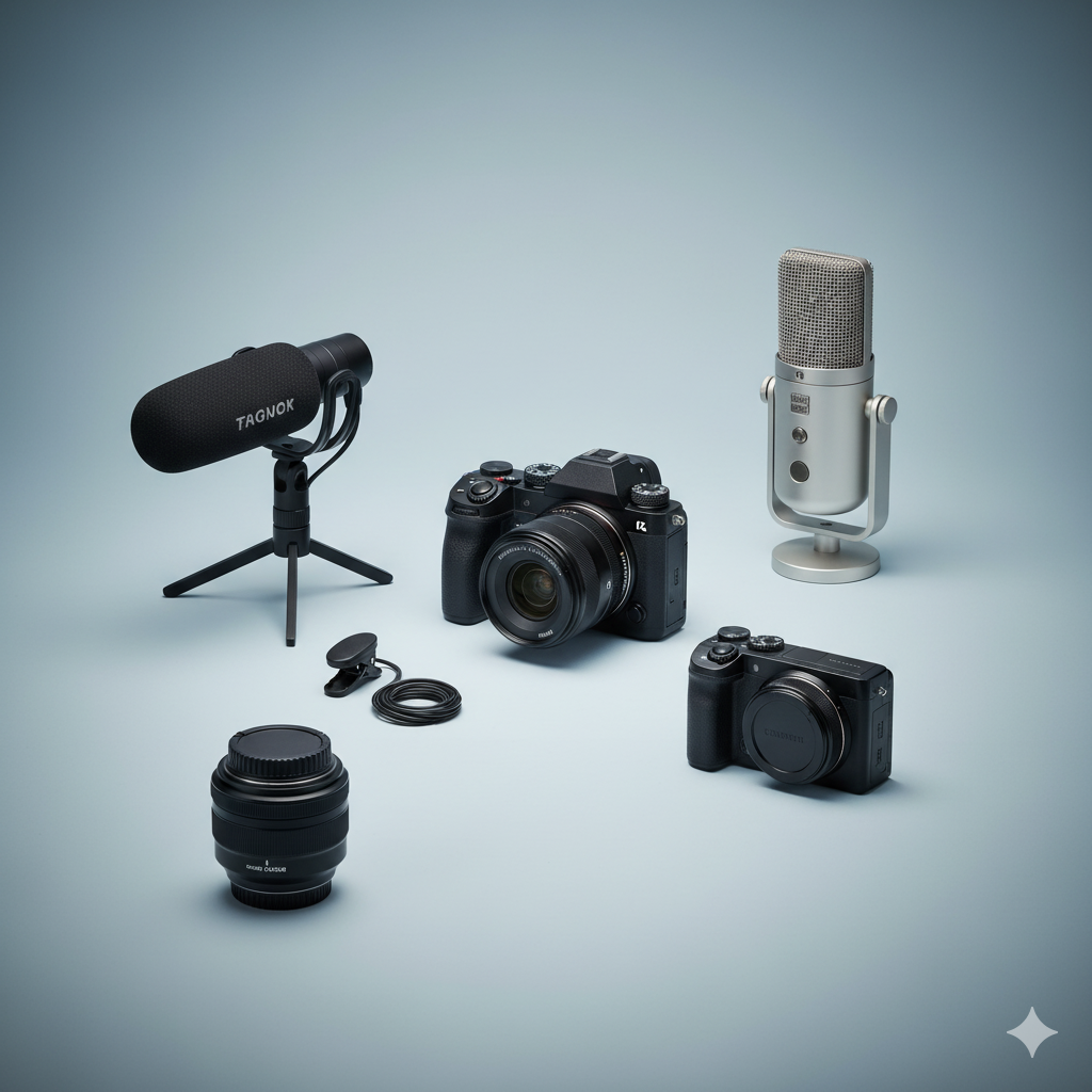 Cameras and mics
