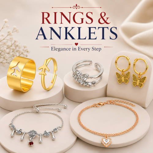 rings and anklets