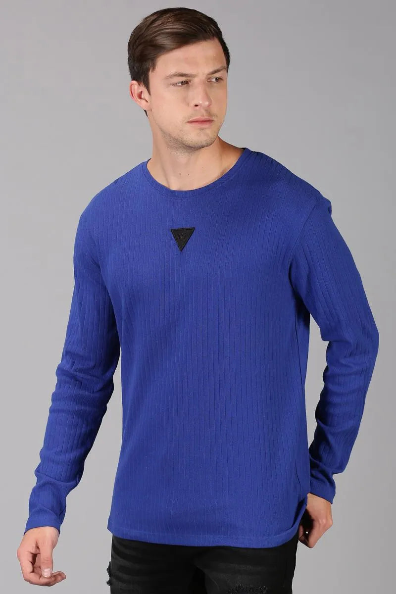Men's Cotton Regular Fit T-shirt - URGEAR (Style urg000365) - Blue