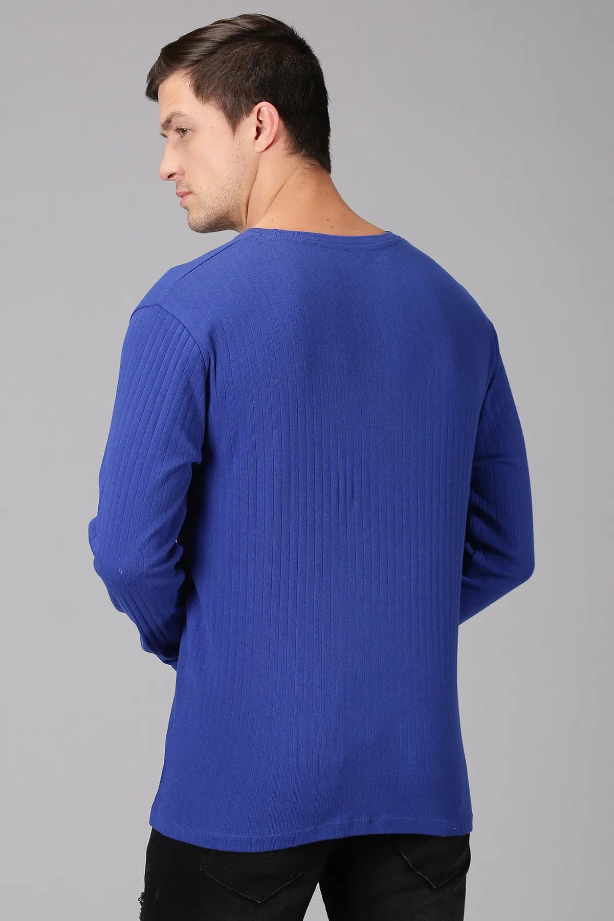Men's Cotton Regular Fit T-shirt - URGEAR (Style urg000365) - Blue