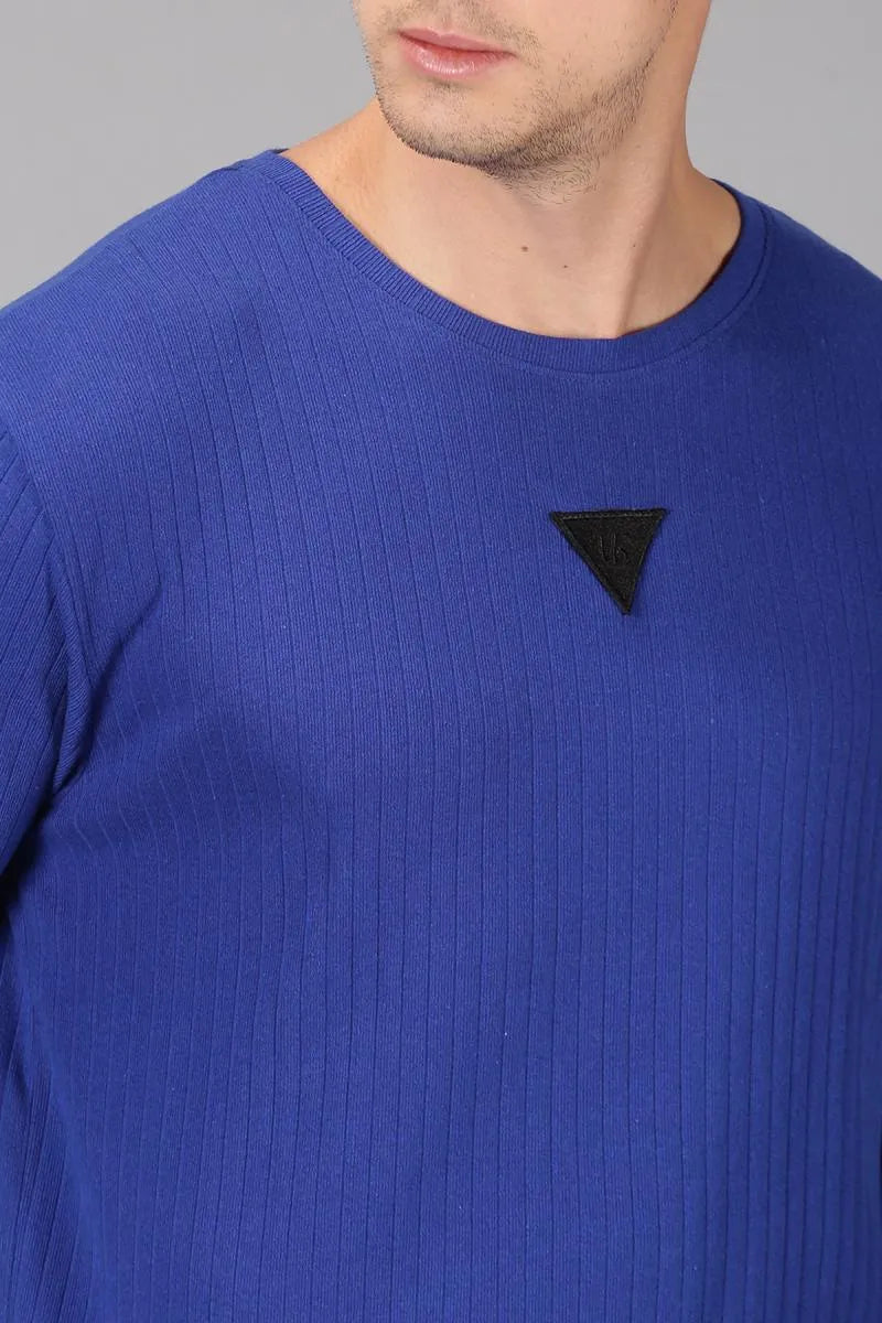 Men's Cotton Regular Fit T-shirt - URGEAR (Style urg000365) - Blue