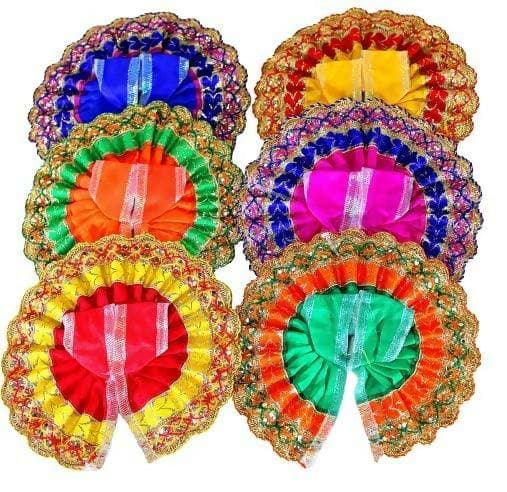 Product Ladoo Gopal Poshak Bal Gopal Dresses (PACK OF 6) - HalfPe