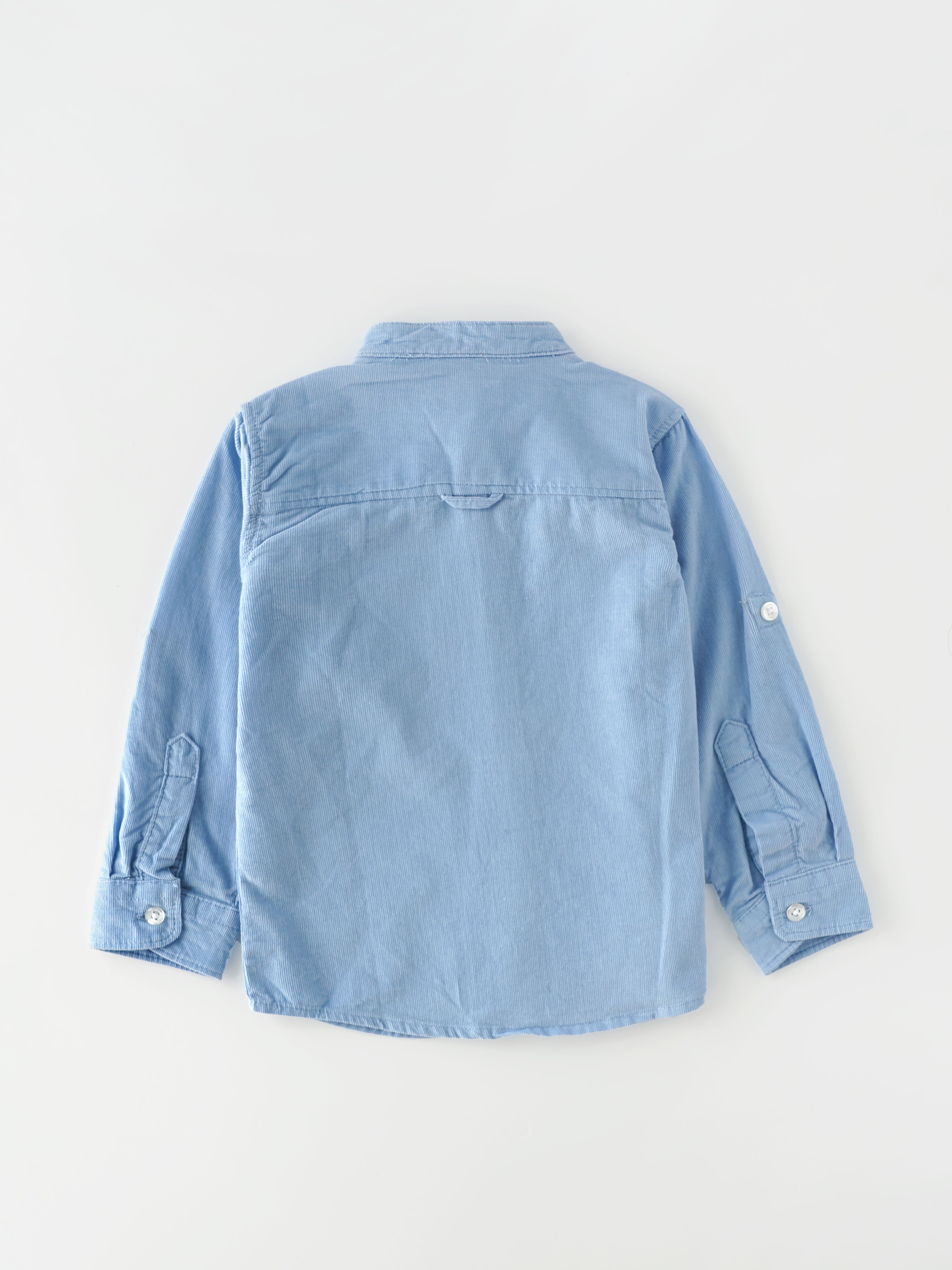 Popees Trendy & Skin-friendly Full Sleeve Corduroy Shirt (1-8 Years) for Boys - Image 2