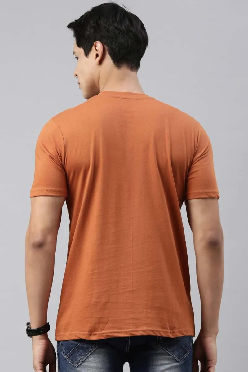 Cotton Graphic Printed T-shirt for Men