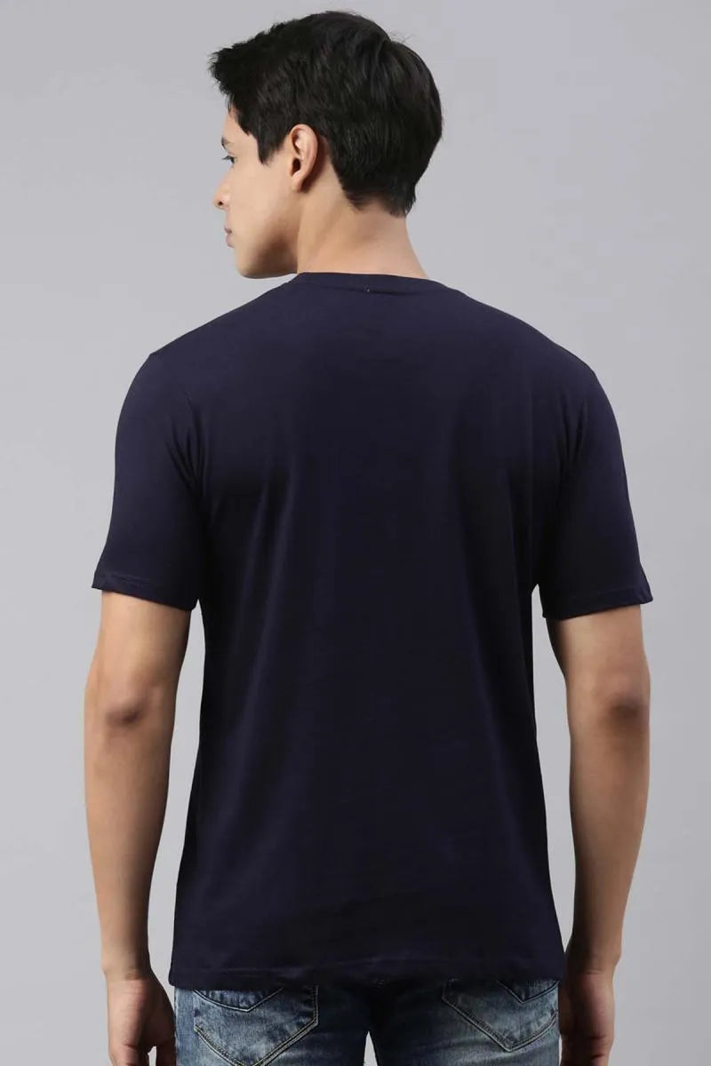 Cotton Graphic Print T-shirt for Men - Recast (Style cot003226)
