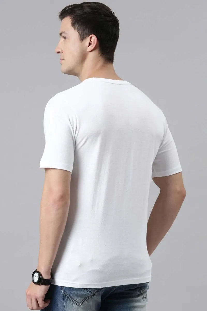 Men's Cotton Graphic Print T-shirt - Recast (Style cot003229)