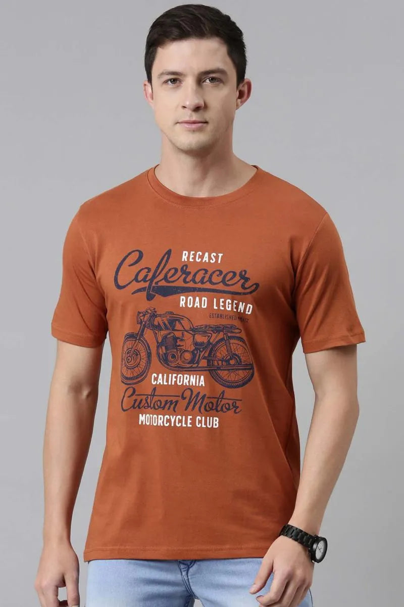 Men's Graphic Print T-shirt - Recast