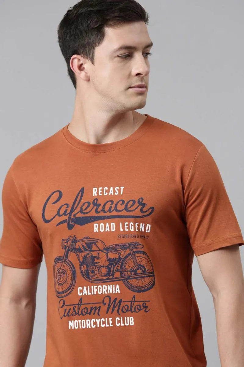 Men's Graphic Print T-shirt - Recast