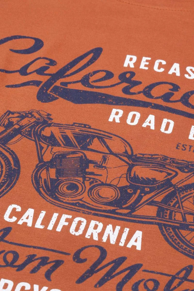 Men's Graphic Print T-shirt - Recast