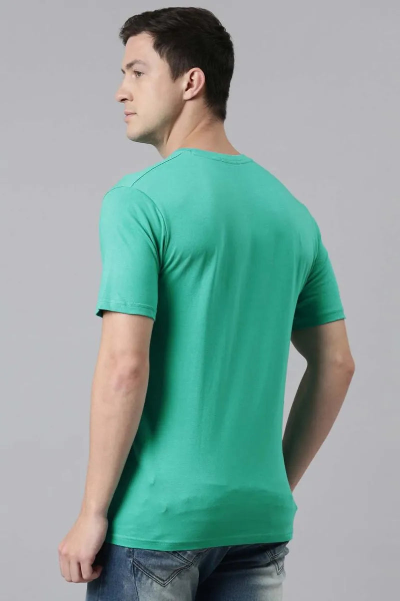 Cotton Graphic Print T-shirt for Men - Recast (Style cot003232)