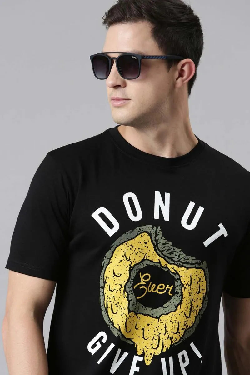Men's Cotton Graphic Print T-shirt - Recast (Style cot003234)