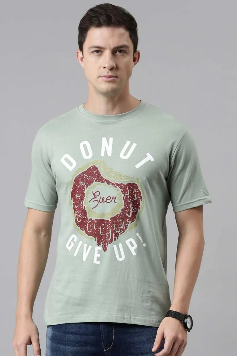 Men's Cotton Graphic Print T-shirt - Recast (Style cot003234)