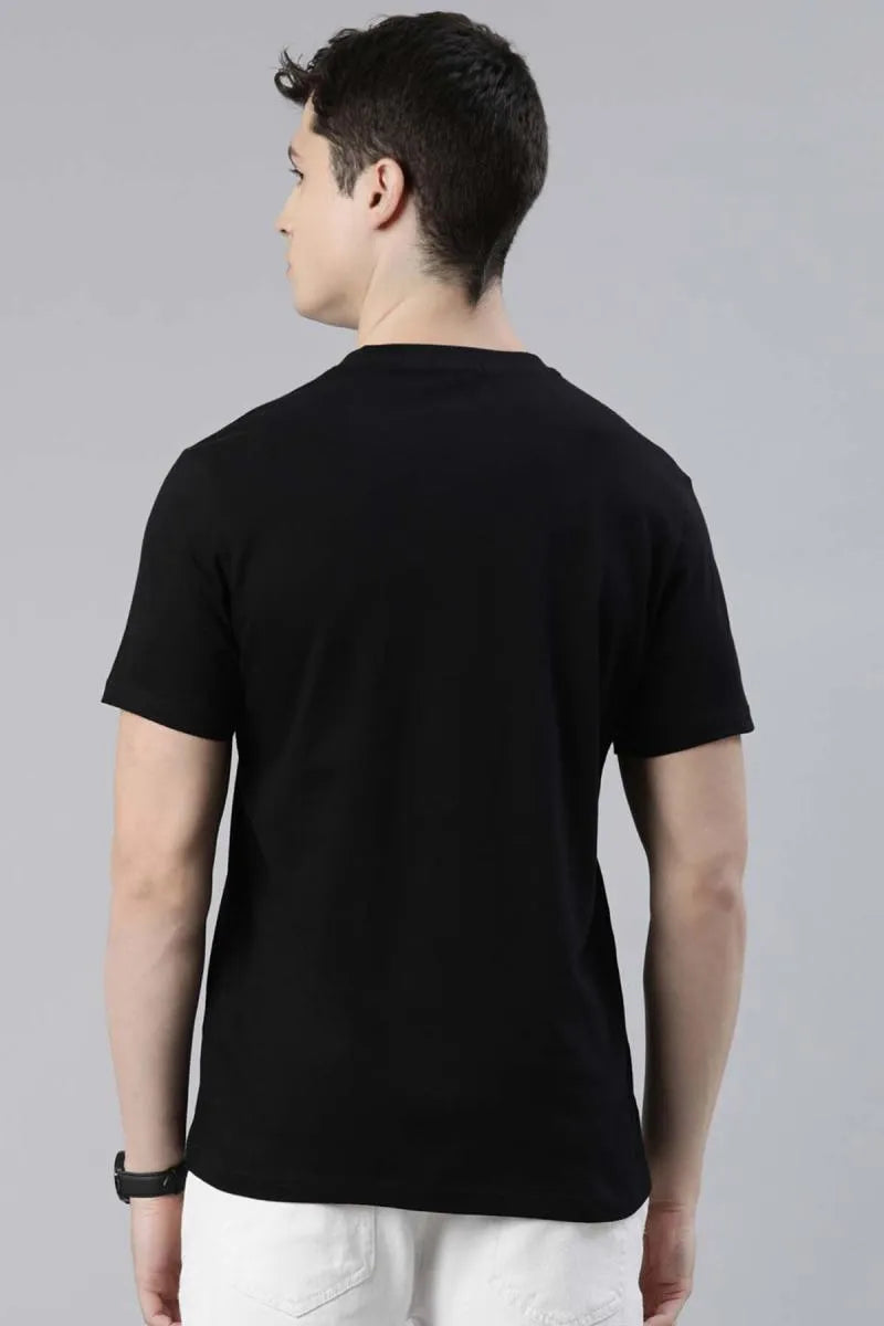 Graphic Printed Cotton T-shirt for Men