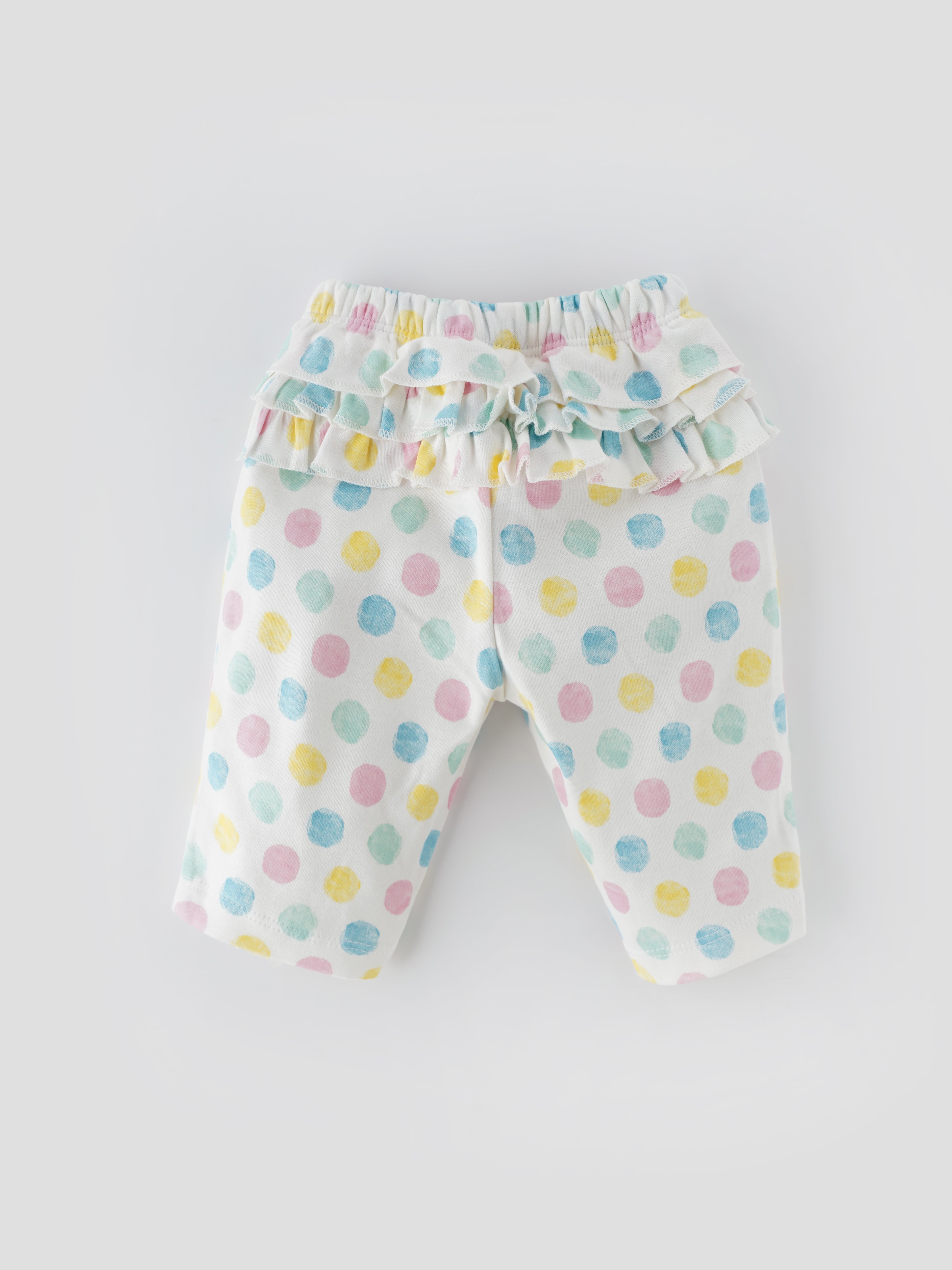 Popees Skin-friendly & Comfy Pants (0-9 Months) for Newborn Girls - Pack of 2 - Image 2