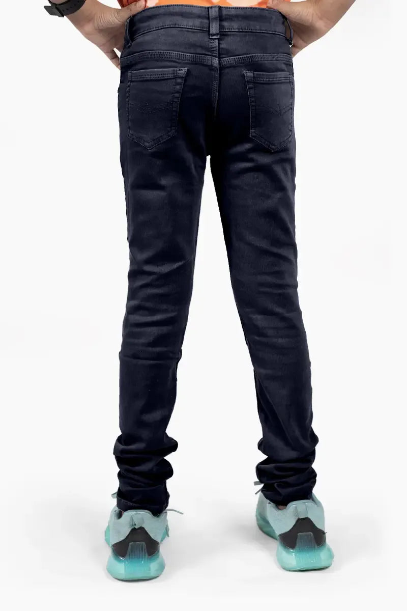 Slim Fit Casual Jeans for Boy - Kiel Blue - View 15