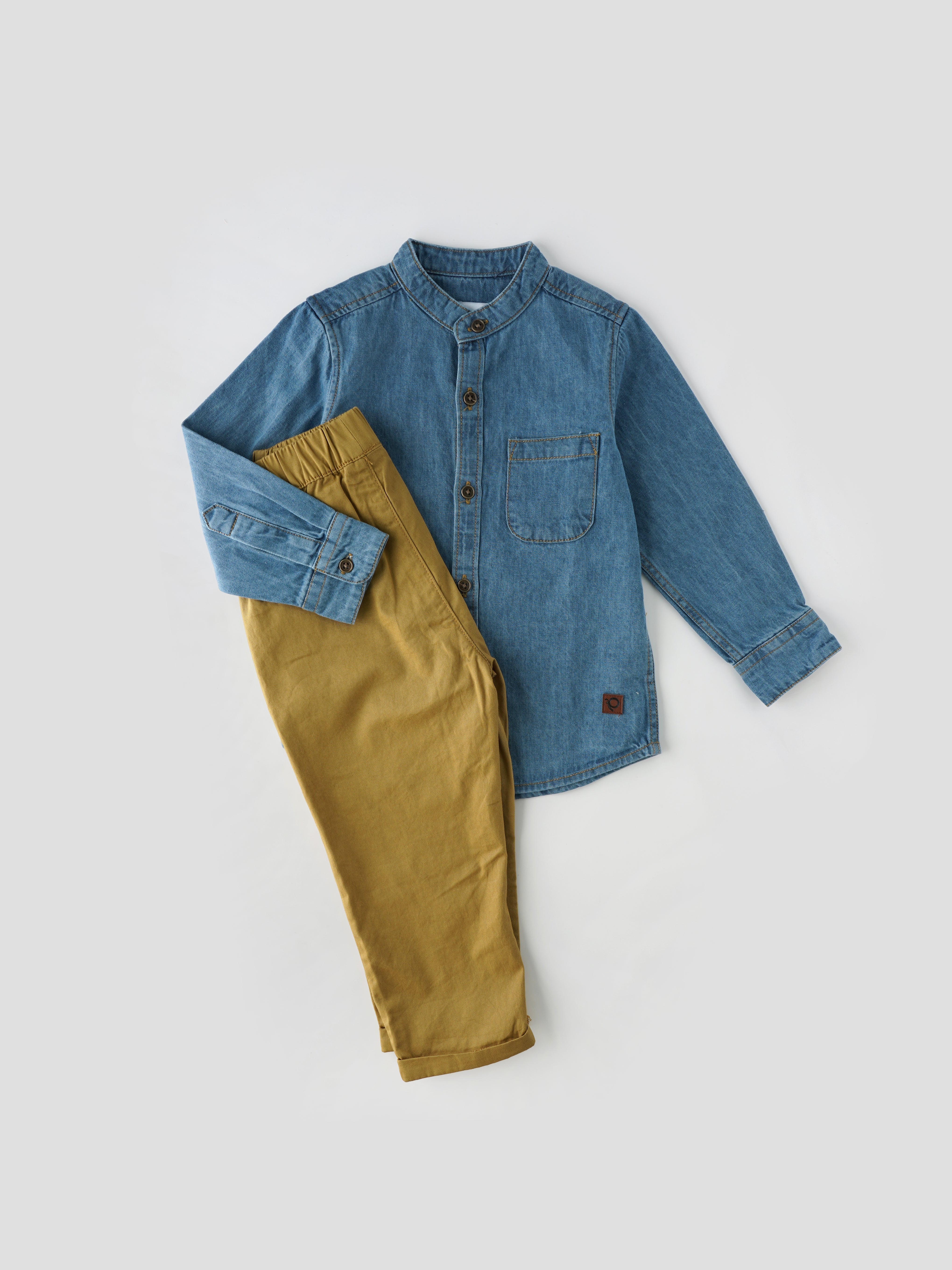 Popees Trendy & Comfy Shirt & Pant Set (1-8 Years) for Boys - Image 1