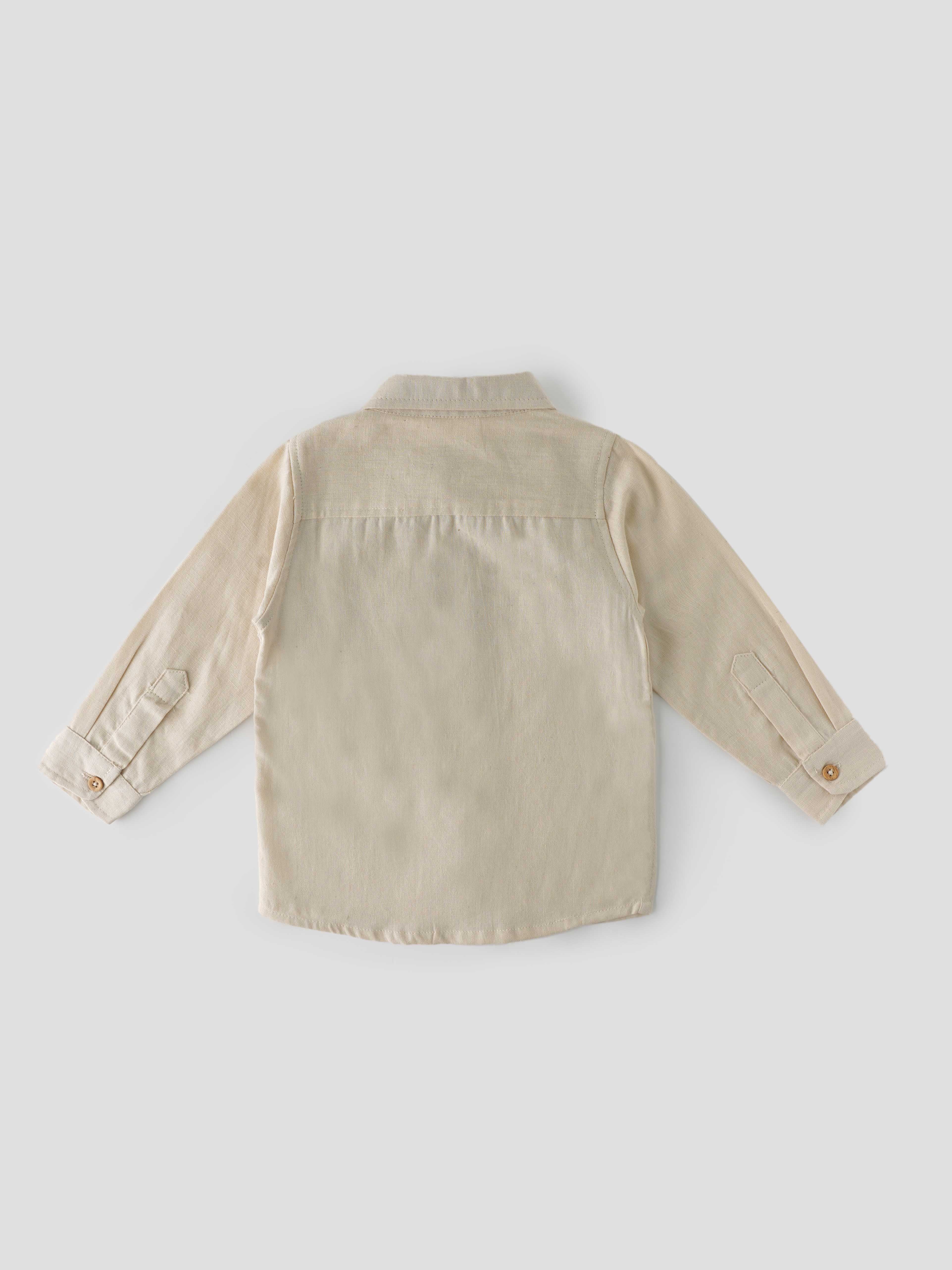 Popees Stylish Full Sleeve Shirt (1–8 Years) for Boys - Image 2