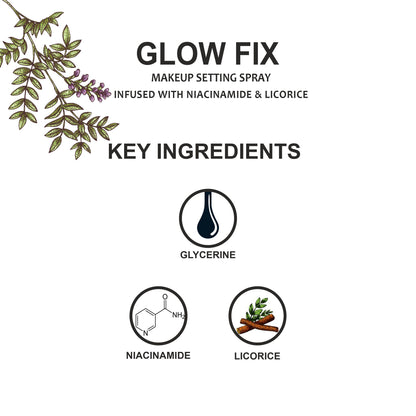 Love Earth Makeup Setting Spray Glow Fix - 50ML