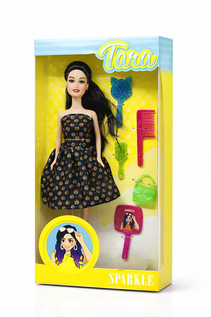 Sparkling Tara Doll with Accessories (Color and Design May Vary)