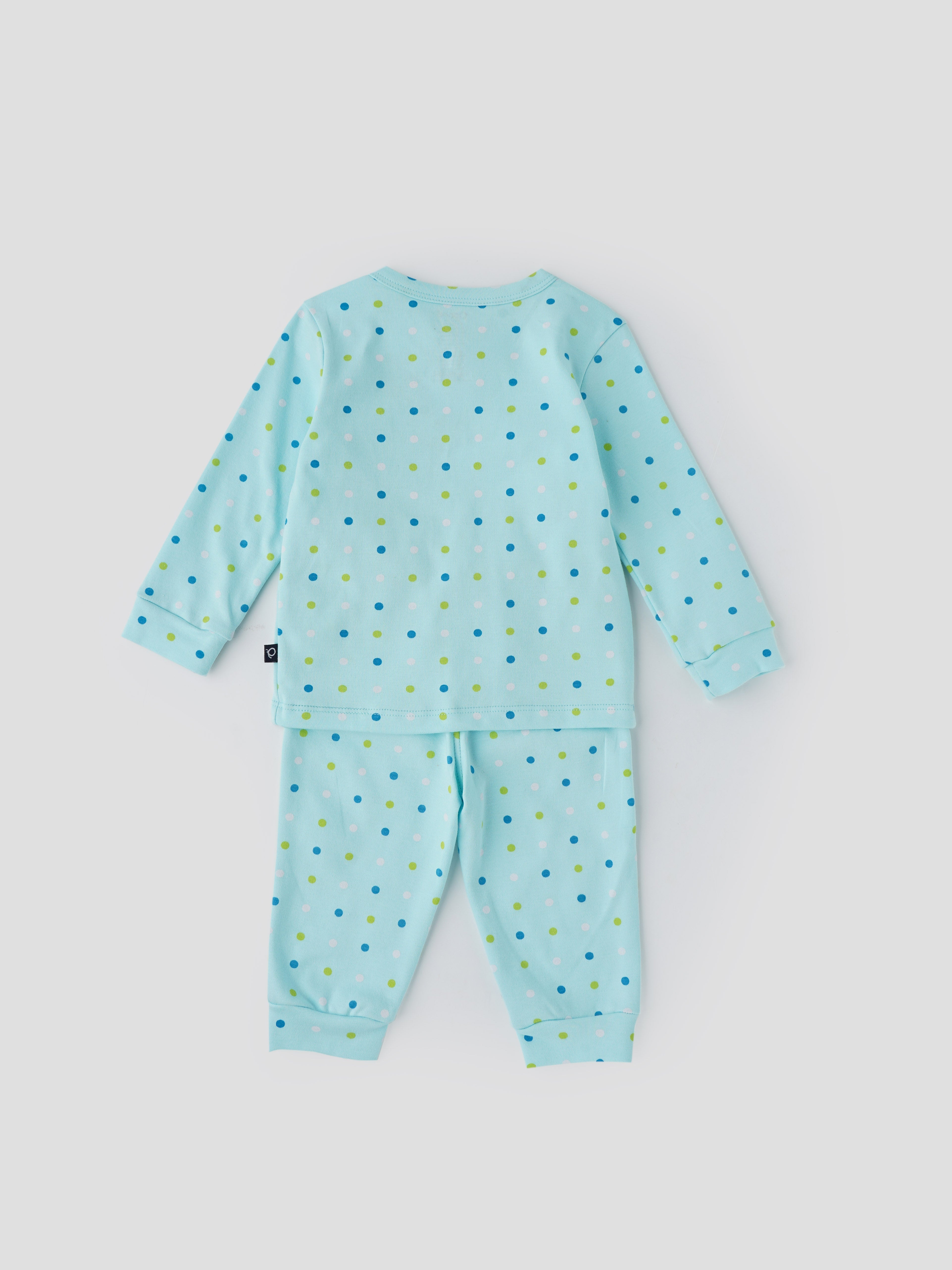 Popees Printed Full Sleeve Nightwear Set (3–36 Months) for Boys - Image 2