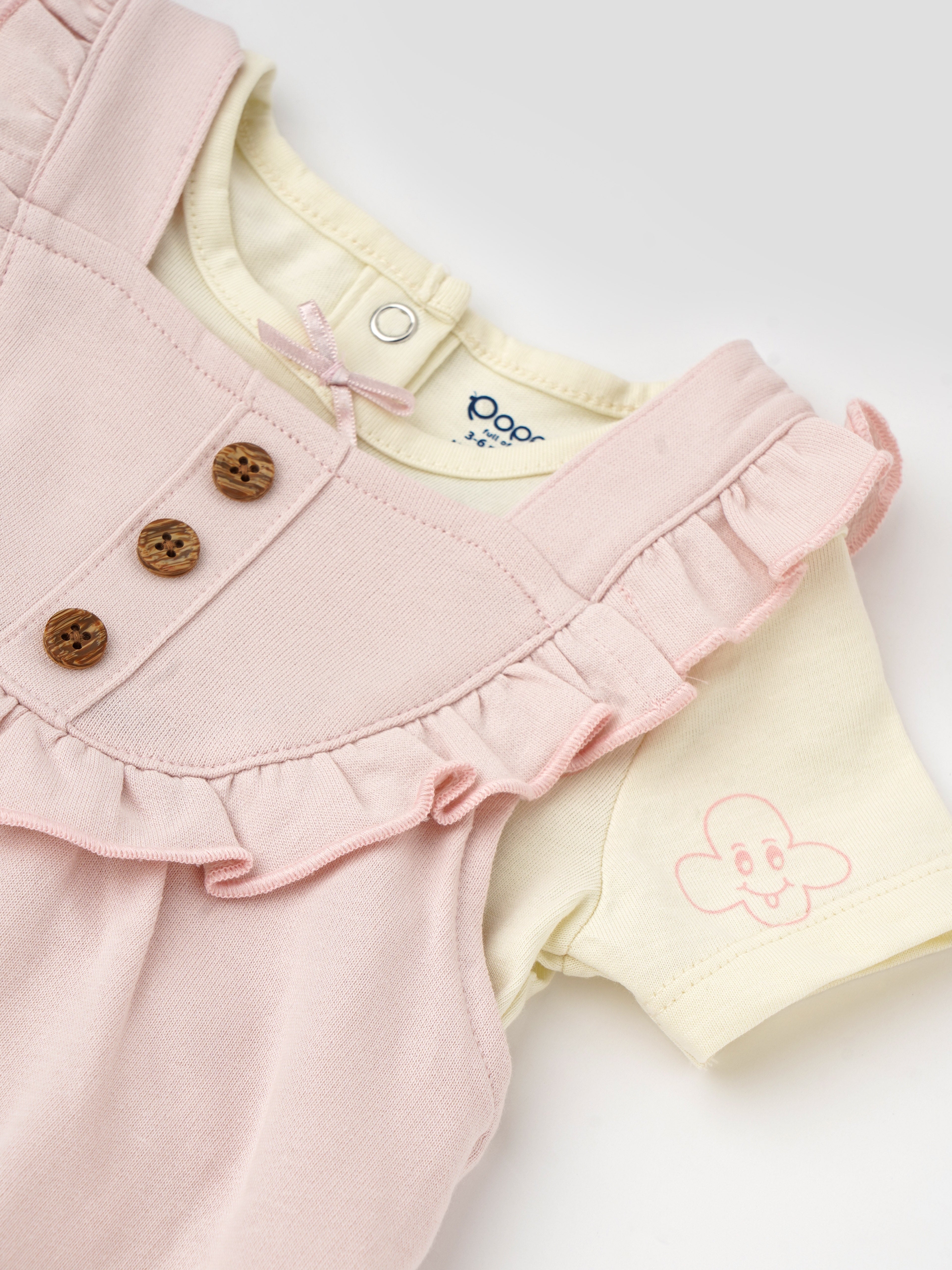Popees Soft and Comfy Pinny Set (3–36 Months) for Girls - Image 3