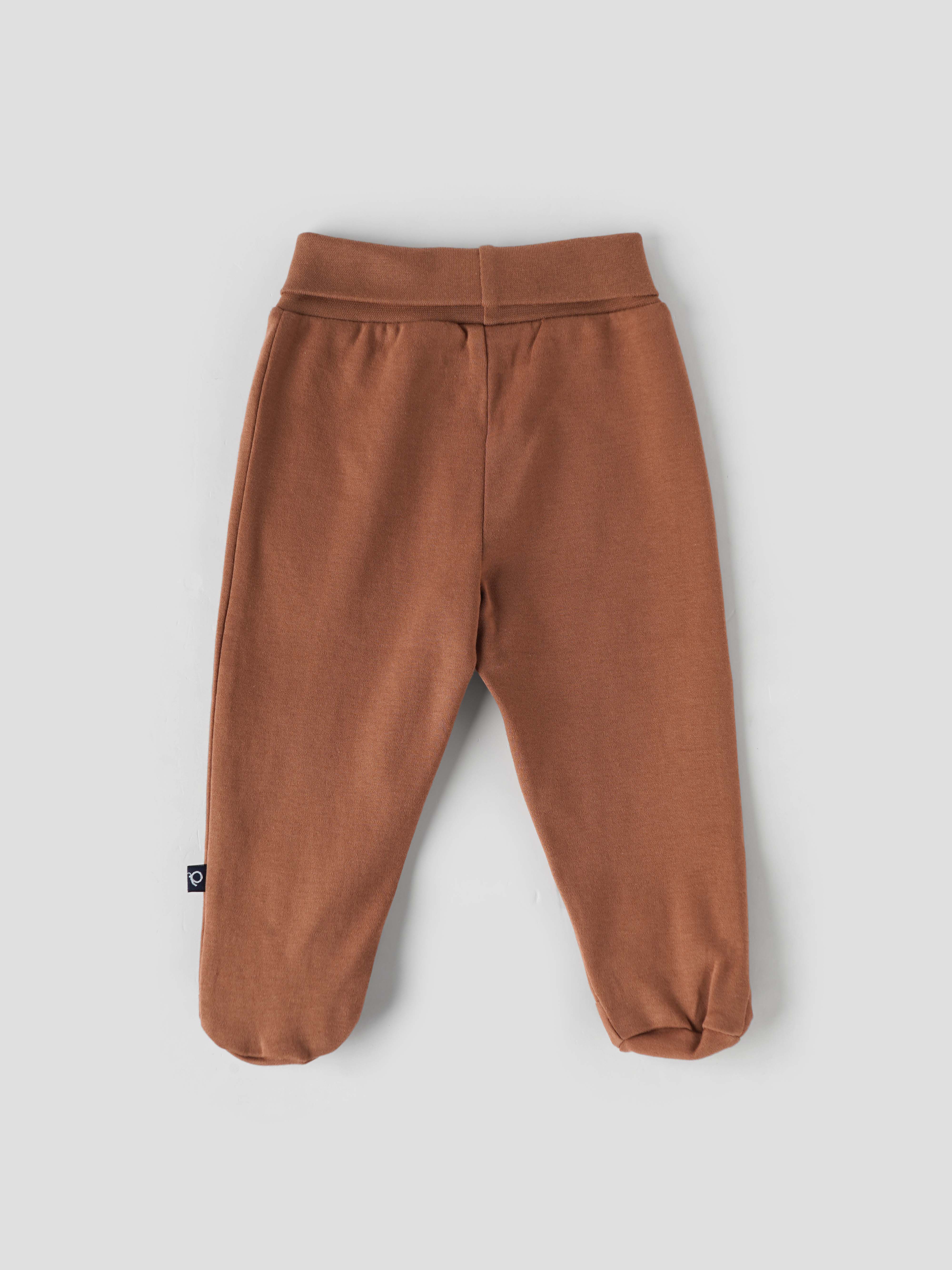 Popees Soft & Comfy Footed Pants (0–9 Months) for Newborn Babies - Image 2