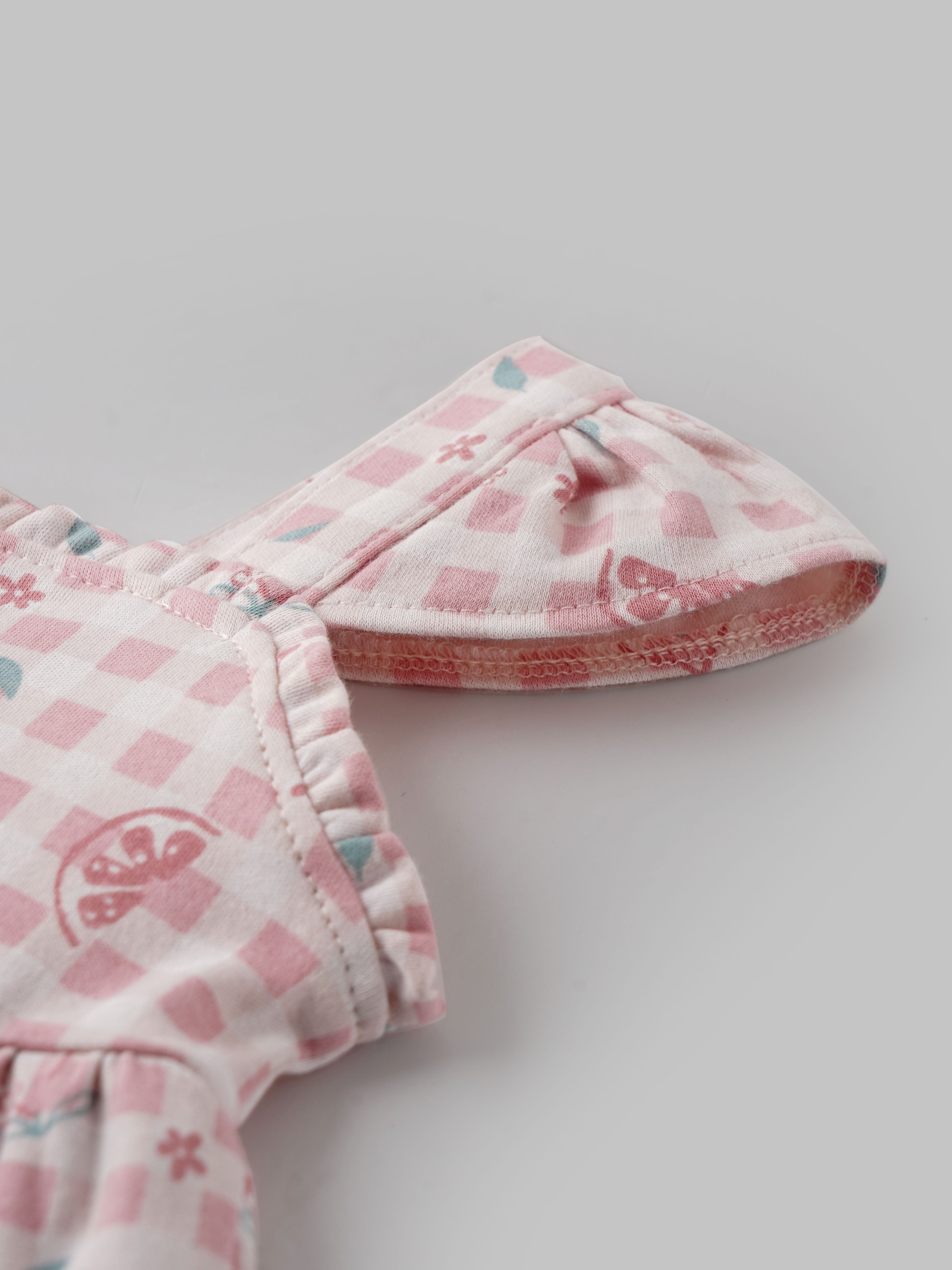 Popees Trendy & Comfy Co-ord Set (0-9 Months) for Girls - Image 3