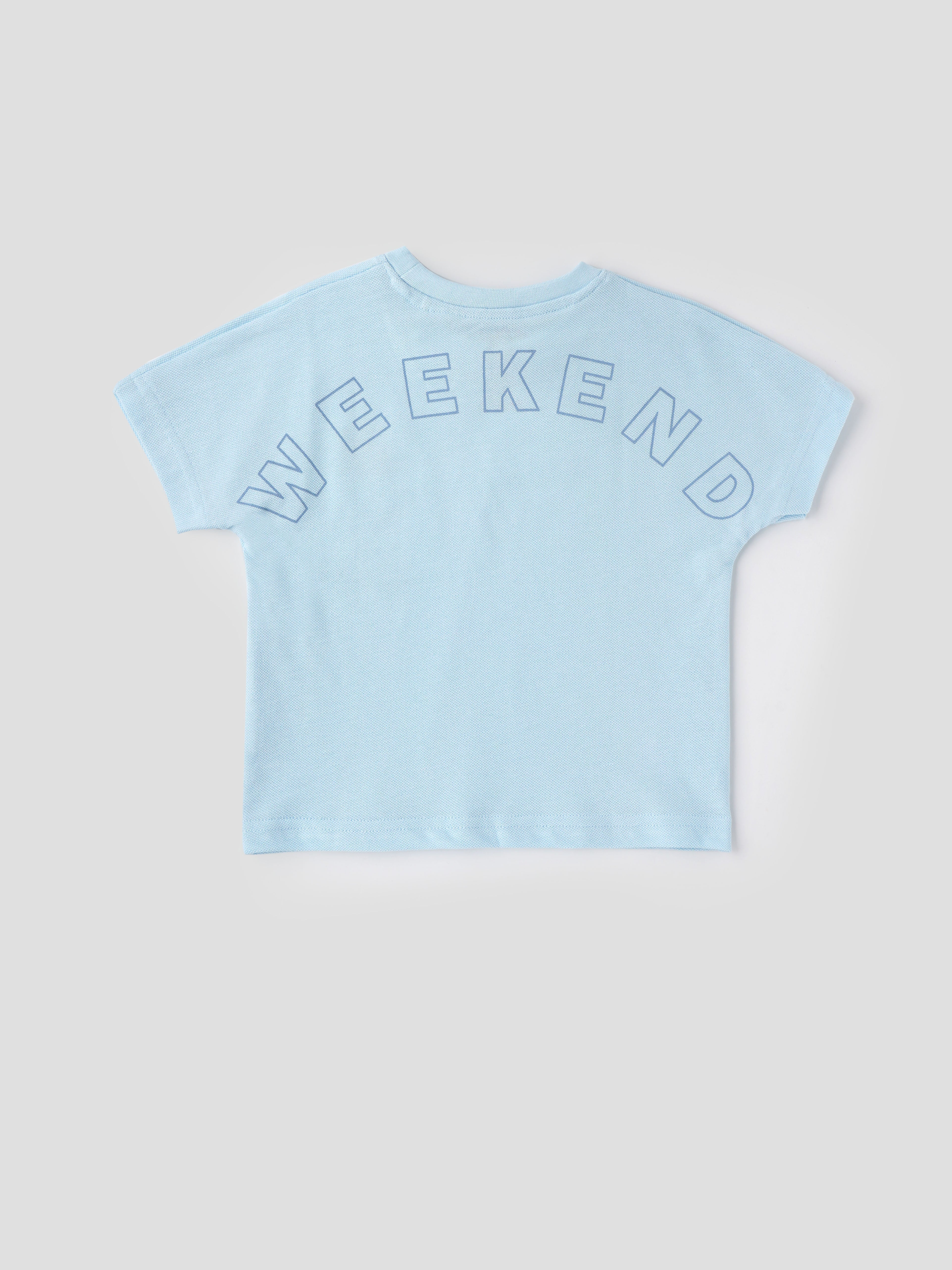 Popees Casual Printed T-Shirt with Back Lettering (1–8 Years) for Boys - Image 4
