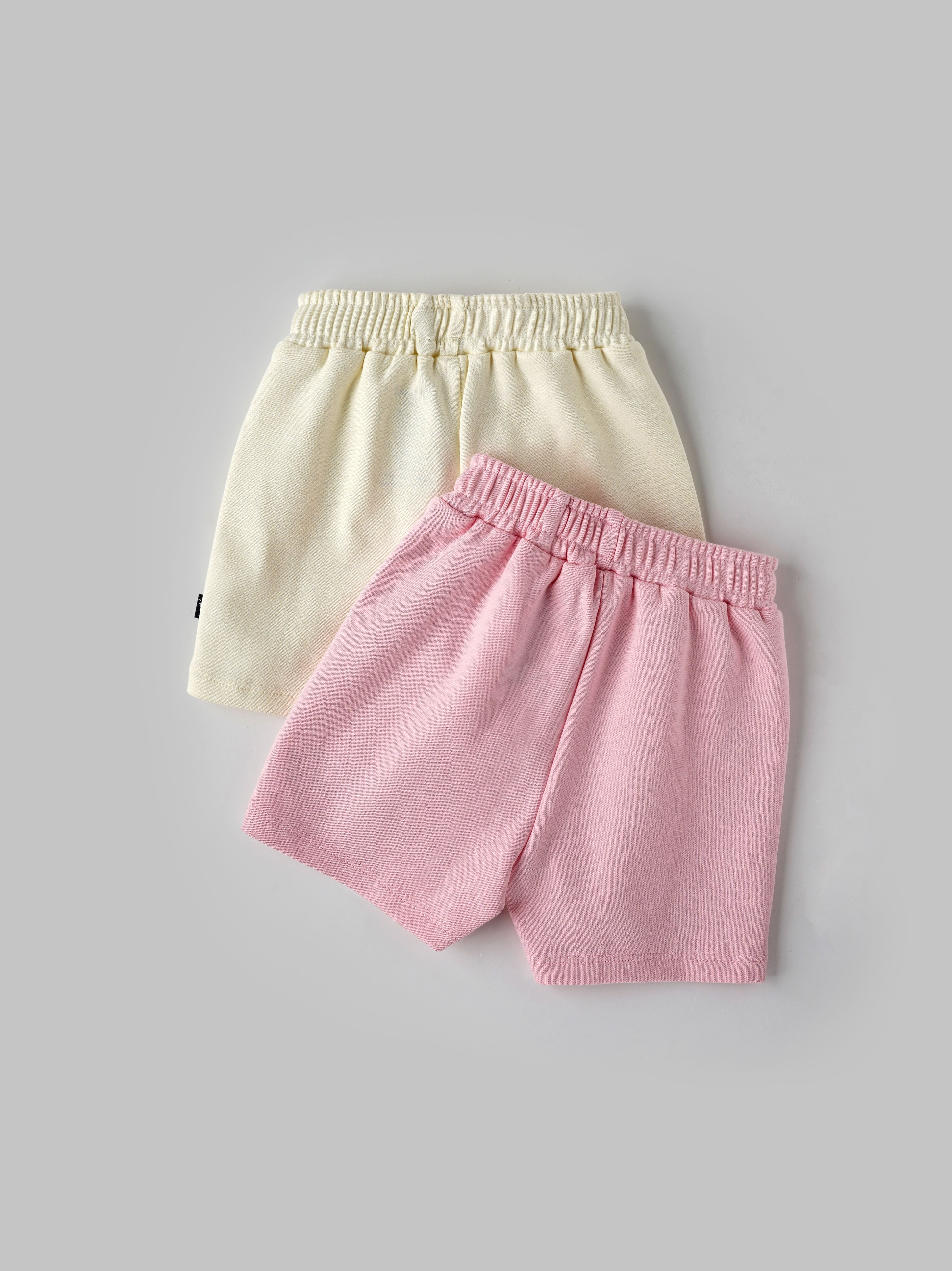 Popees Skin Friendly Shorts Combo for Girls (0-9 Months) - Pack of 2 (color may vary depending on availability) - Image 2