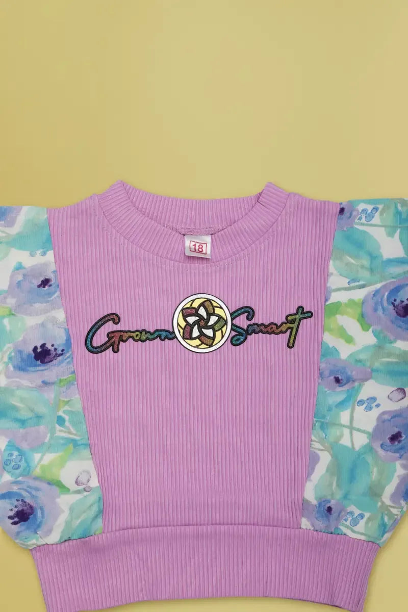 Baby Girl's Printed Top - Lavender - View 9