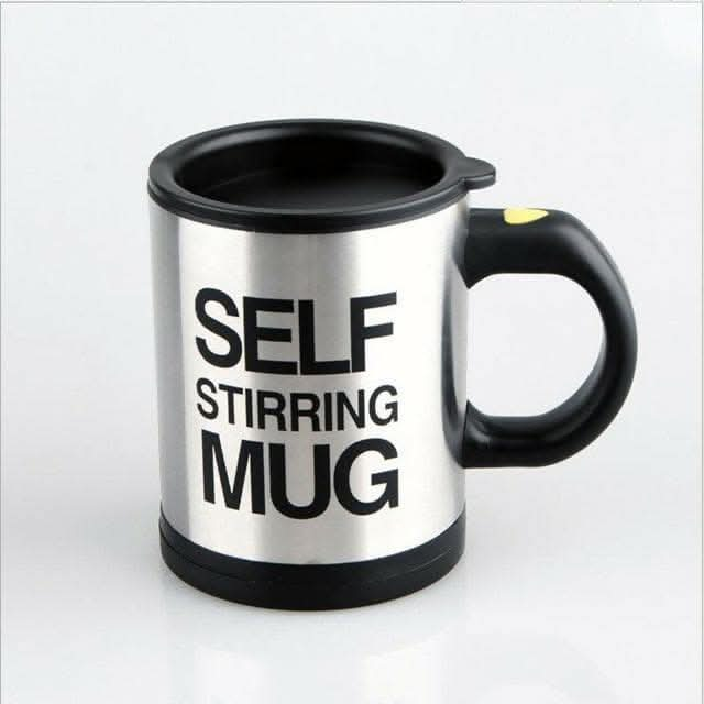 Automatic Electric Lazy Self Stirring Mug (390 ml) - HalfPe