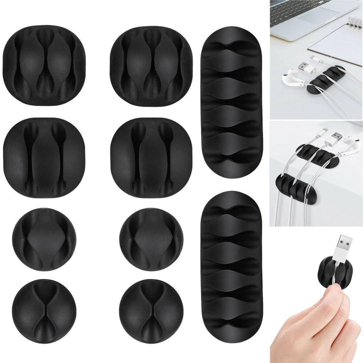 10pcs Cable Holder And Supporter For Giving Support And Stance To All Kind Of Cables. HP DD